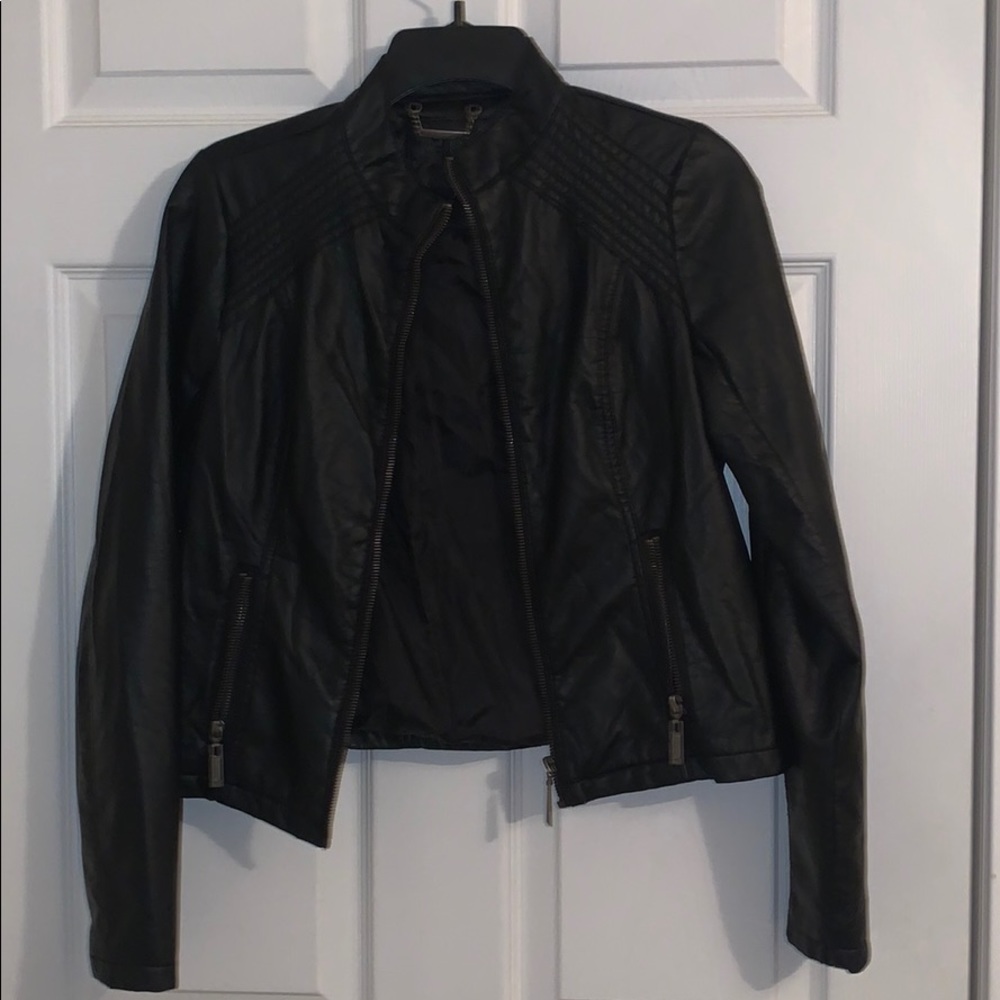 Leather jacket